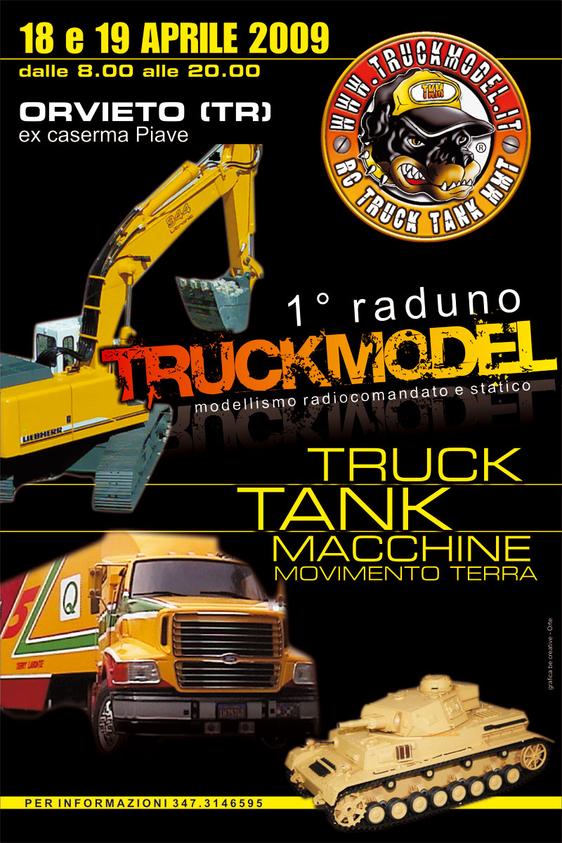 Truck Model, Primo Raduno di modellismo radiocomandato e statico ad Orvieto