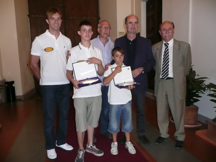 Piccoli grandi campioni. Premiati in Regione i campioni europei BMX