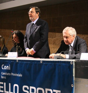 La “Festa dello Sport” CONI 2009 a Orvieto. Premiata la passione sportiva