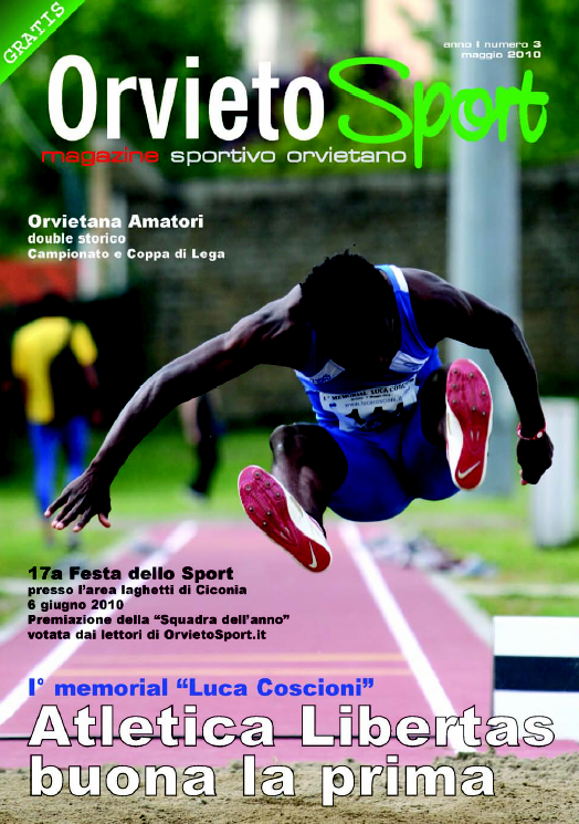 OrvietoSport Magazine di maggio