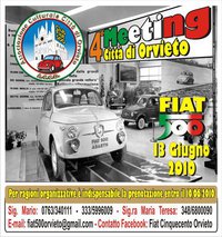 4° Meeting FIAT 500 “Città di Orvieto”