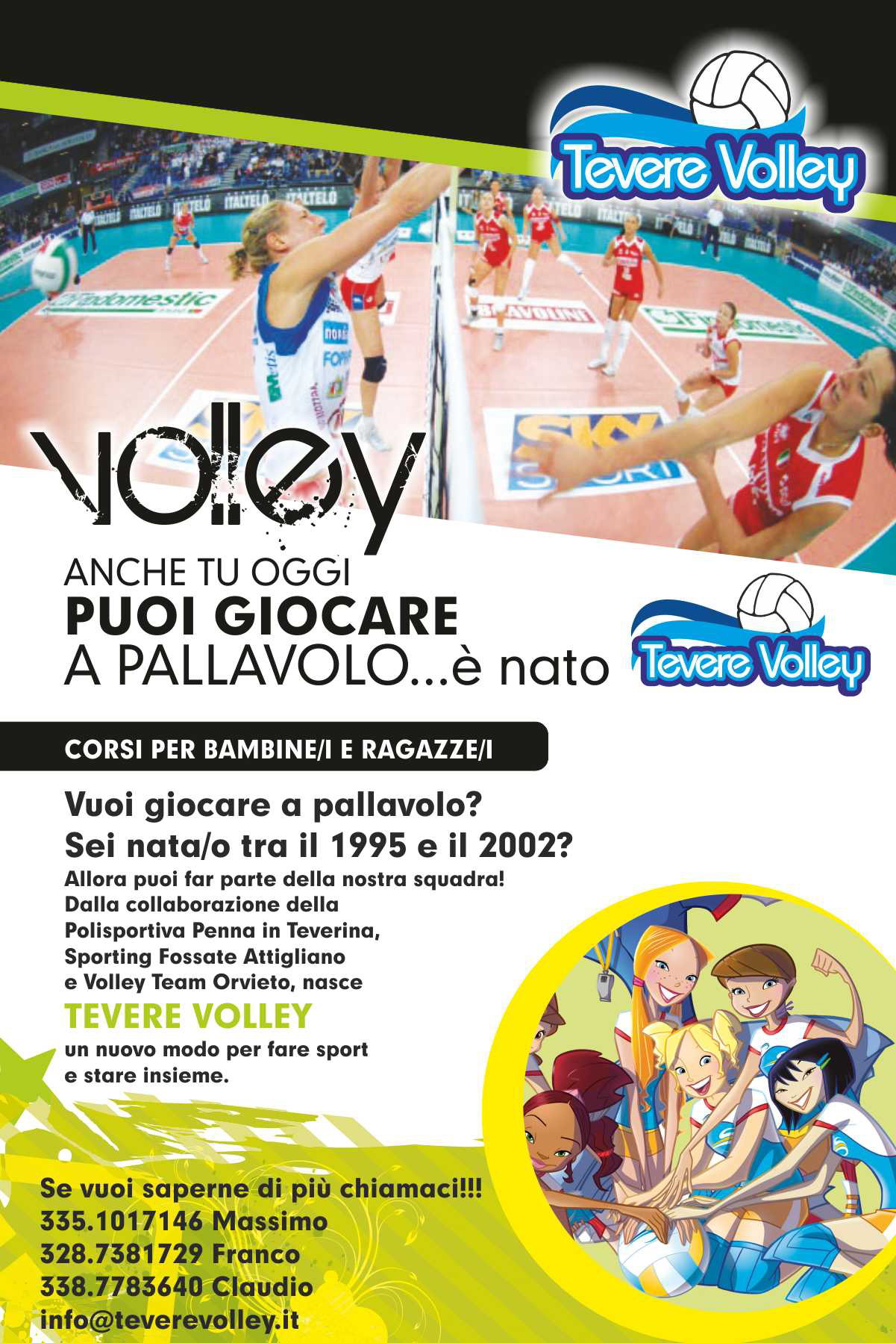 Nasce Tevere Volley