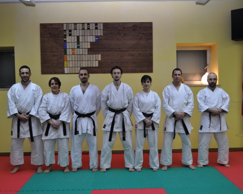 Il gruppo Velta Karate alle qualificazione Kumite provinciali