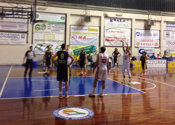 Orvieto Basket a segno contro Fratta. Meno due al giro di boa del campionato