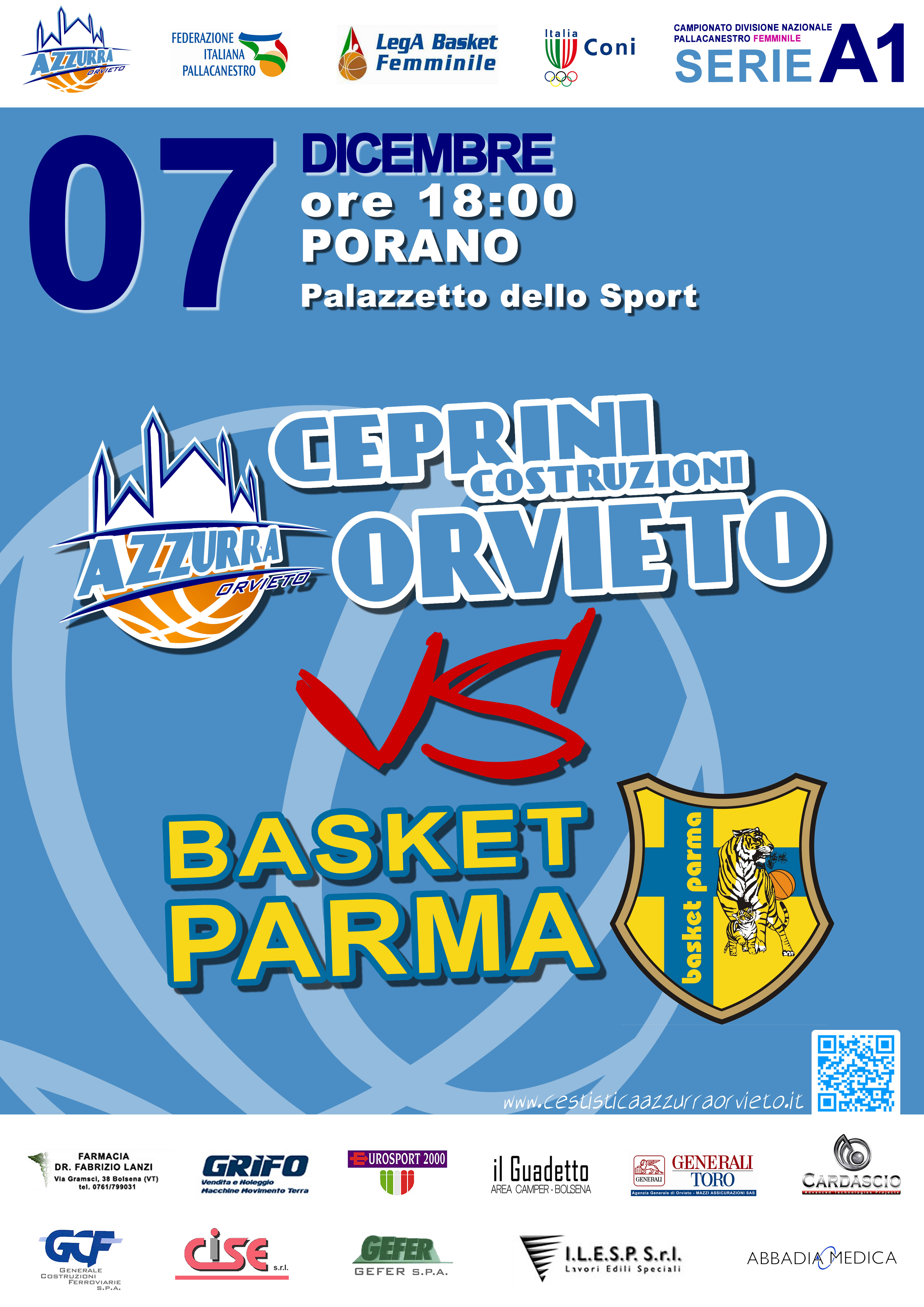 Azzurra: Lavezzini Parma al termine di una settimana di grande impegno