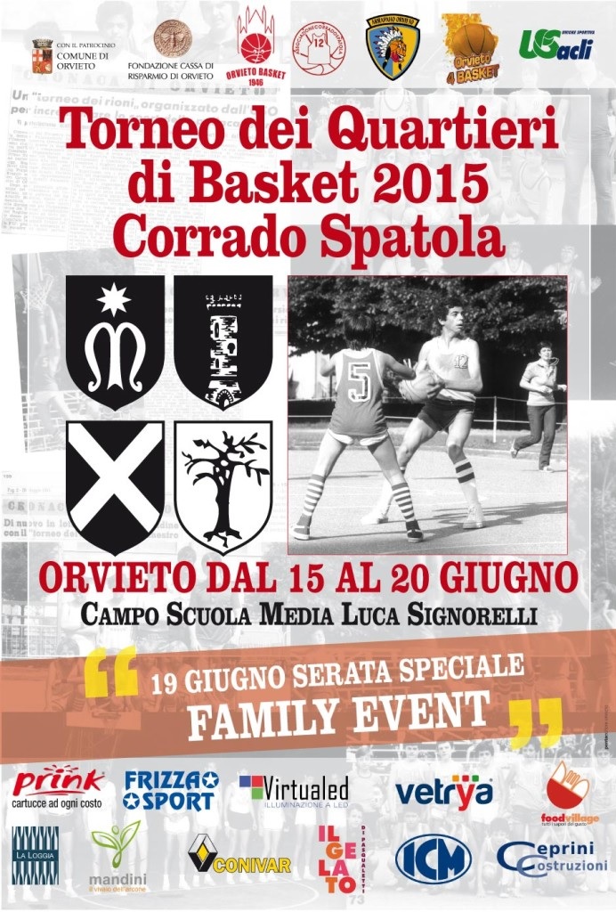 Conto alla rovescia per il Torneo dei Quartieri di Basket