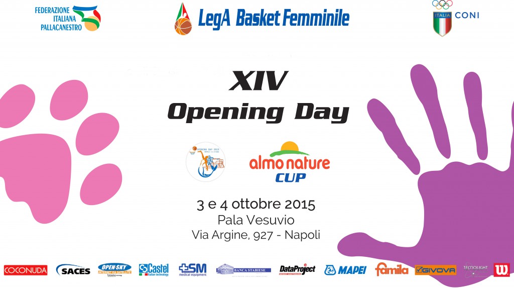 A1 femminile. Via al XIV Opening Day – Napoli 3-4 Ottobre