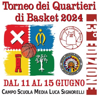 Tutto pronto per la 13a edizione del Torneo dei Quartieri di Basket Trofeo “Corrado Spatola”