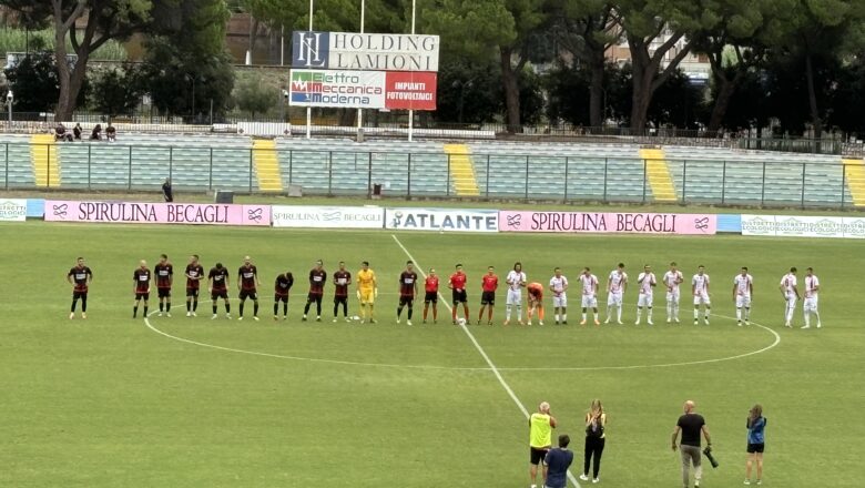 Orvietana a Grosseto regge un tempo e poi crolla