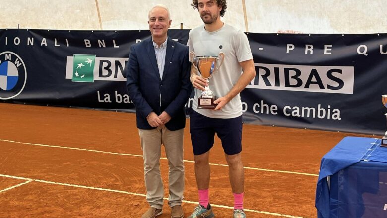 Tc Open. Tommaso Gabrieli è il vincitore dell’8º Open BNL