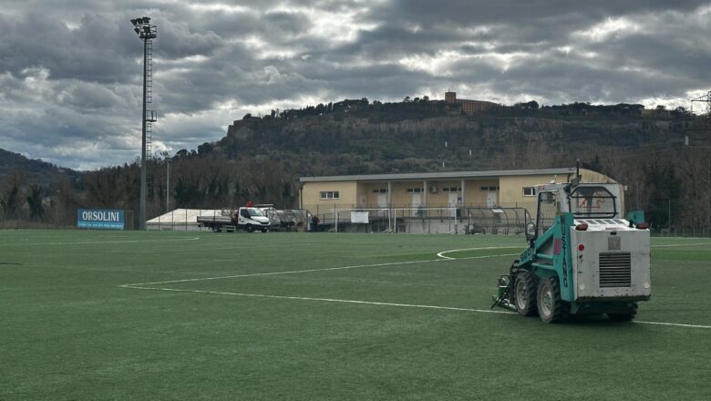 Iniziati i lavori di manutenzione straordinaria dell’antistadio “Oscar Achilli”